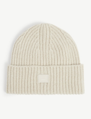 acne studios pansy wool beanie