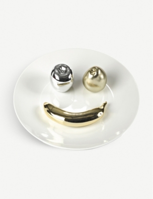 POLS POTTEN: Fruit Smile porcelain plate 40cm