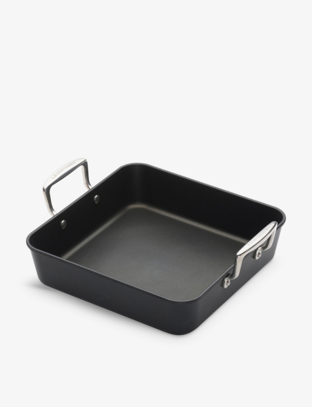 Toughened Non-Stick cast-aluminium square roaster 26cm