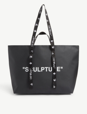 women off white tote