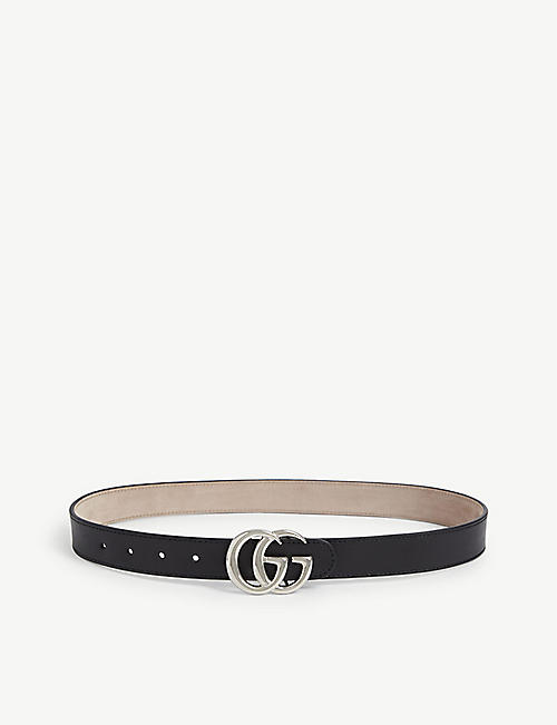 GUCCI: GG leather belt 2-8 years