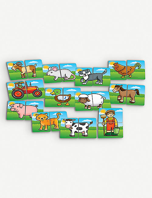 ORCHARD TOYS: Farmyard Heads and Tails game
