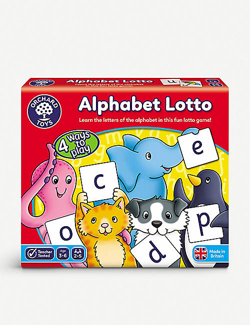 ORCHARD TOYS: Alphabet Lotto game