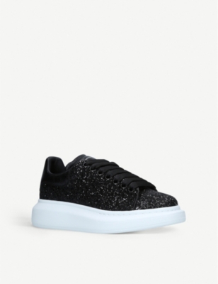 platform sparkly trainers
