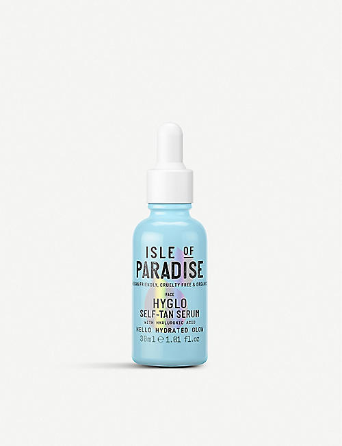 ISLE OF PARADISE: HY-GLO face self-tanning serum 30ml