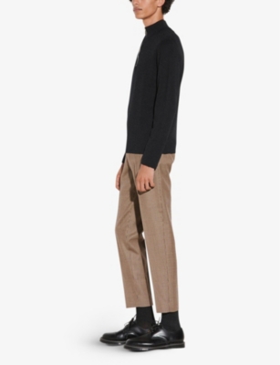 SANDRO: Half-zip wool jumper