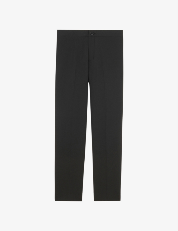 High-rise stretch-jersey trousers