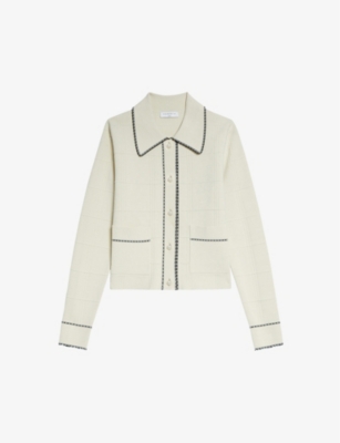 sandro knit cardigan