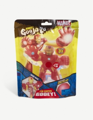 Pocket Money Heroes Of Goo Jit Zu Marvel Superheroes Iron Man Figure Selfridges Com - marvelsuper hero squad online roblox