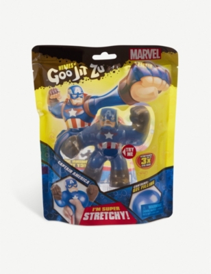 Pocket Money Heroes Of Goo Jit Zu Marvel Superheroes Captain America Figure Selfridges Com - roblox jailbreak museum heist toy australia aplicacion