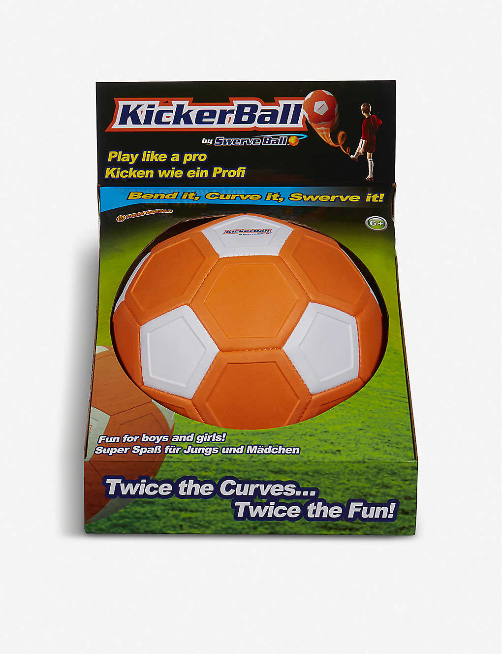 KickerBall by Swerve Ball for kids boys girls fun for summer  GIFT NEW