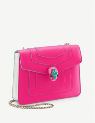 Serpenti Forever leather cross-body bag 