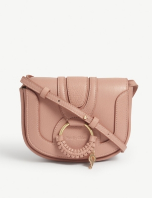 hana mini leather crossbody bag