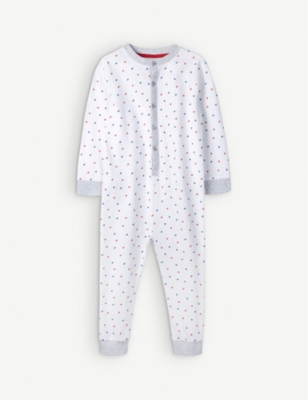 white company baby sleepsuit