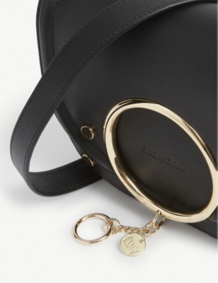 SEE BY CHLOE Mara leather crossbody saddle bag