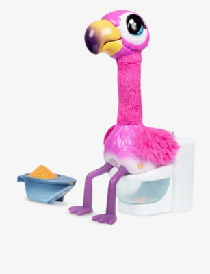 LITTLE LIVE PETS - Sherbet Gotta Go Flamingo interactive toy ...