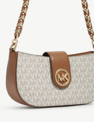 are mk bags leather