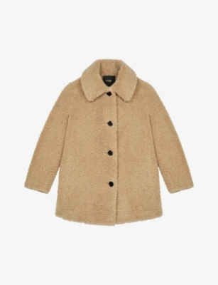 maje teddy bear coat