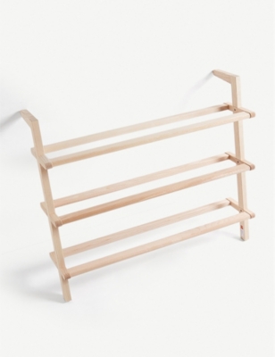 THE CONRAN SHOP - Side by Side Gaston wooden shoe rack 72cm