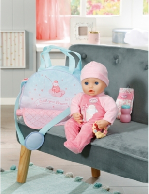 baby annabell mia so soft and changing bag