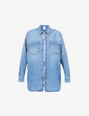 moschino denim shirt