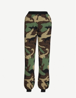 camo jogging bottoms