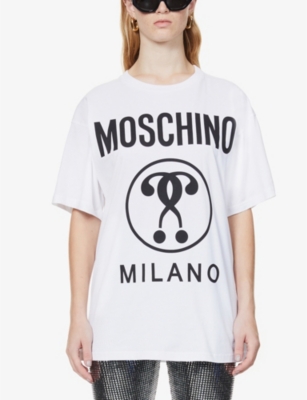 MOSCHINO - Logo-print cotton-jersey T 