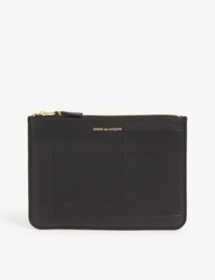 comme des garcons clutch bag