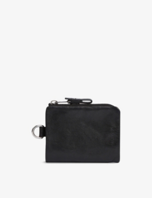 ALLSAINTS Junction zip around leather wallet Selfridges