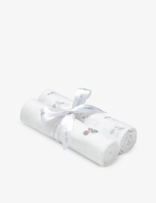 white company baby mobile