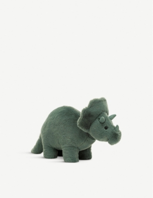 JELLYCAT Fossilly Triceratops soft toy 17cm