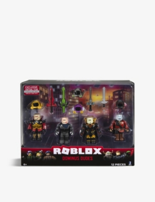 Roblox Roblox Dominus Dudes Four Figure Pack Selfridges Com - lego dominus roblox