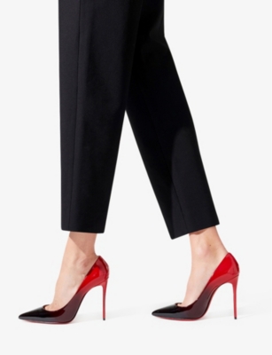 CHRISTIAN LOUBOUTIN Kate 100 patent-leather courts