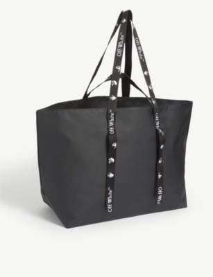 off white sculpture tote bag