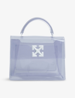 off white clear bag