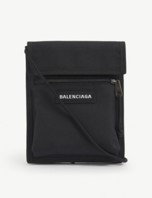 balenciaga canvas pouch