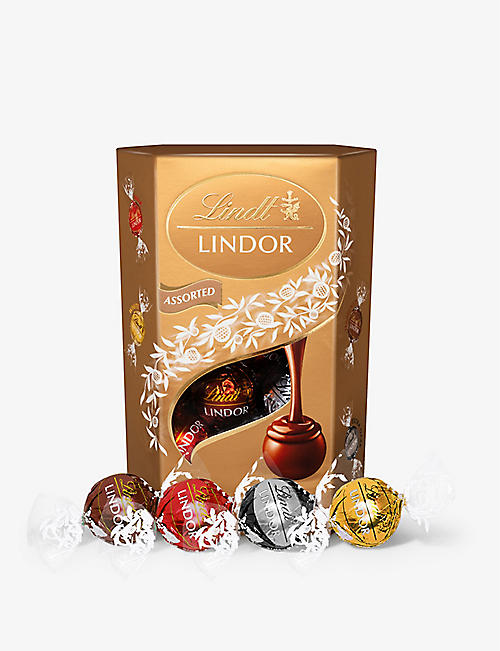 LINDT: Lindor assorted chocolate truffles 200g