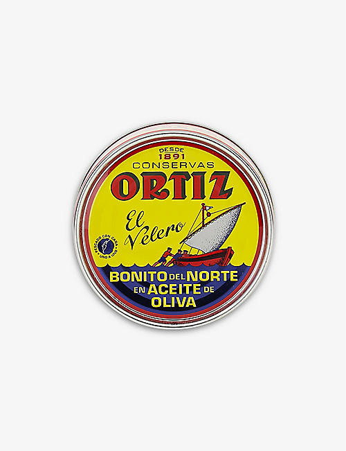 ORTIZ: Ortiz white tuna fillets tinned fish in olive oil 250g