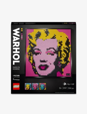 LEGO - LEGO® Art 31197 Andy Warhol’s Marilyn Monroe set | Selfridges.com