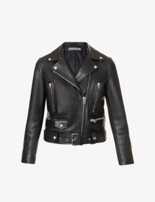 Acne studios best sale mock leather jacket