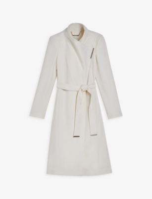 Ted baker ivory on sale coat