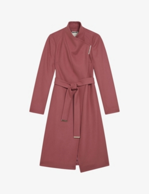 Ted Baker Wool-blend Midi-length Wrap Coat