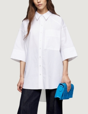 Oversized Poplin Shirt