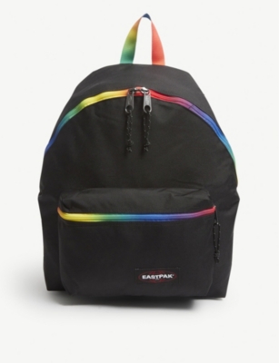 EASTPAK Padded Pak r Rainbow nylon backpack Selfridges