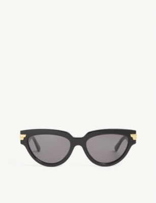 BOTTEGA VENETA: BV1035S acetate cat’s eye sunglasses