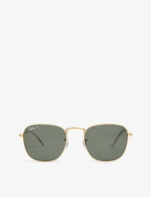 Ray Ban Rb3857 Frank Legend Metal Sunglasses In Gold