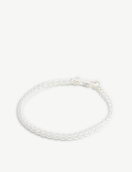 HATTON LABS: Classic Rope sterling silver bracelet
