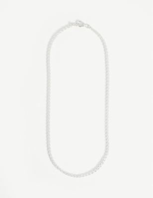 HATTON LABS, Rope Sterling Silver Chain Necklace, Men