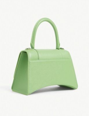 balenciaga hourglass bag green