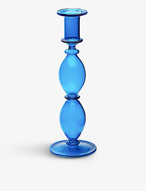 ANNA + NINA: Harbour glass candle holder 23cm